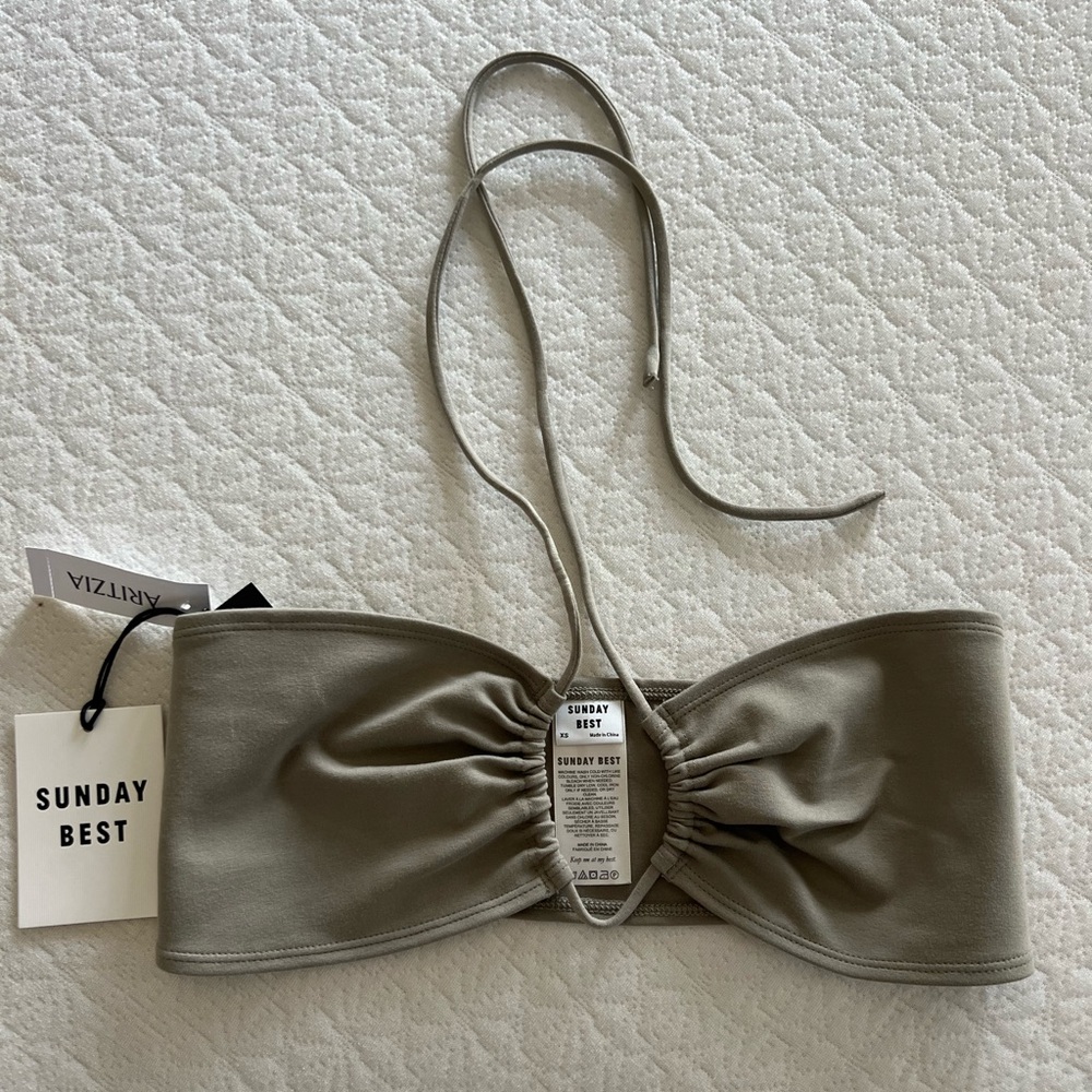 Sunday Best Women's Olive Bandeau